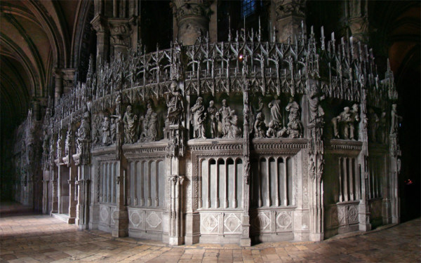 Chartres Cathedral ranks as a triple masterpiece. 